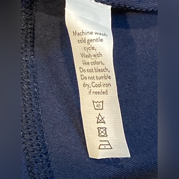 NWT G. Label by Goop G Marine Blue 7/8 Leggings - Sz S - Picture 10 of 10